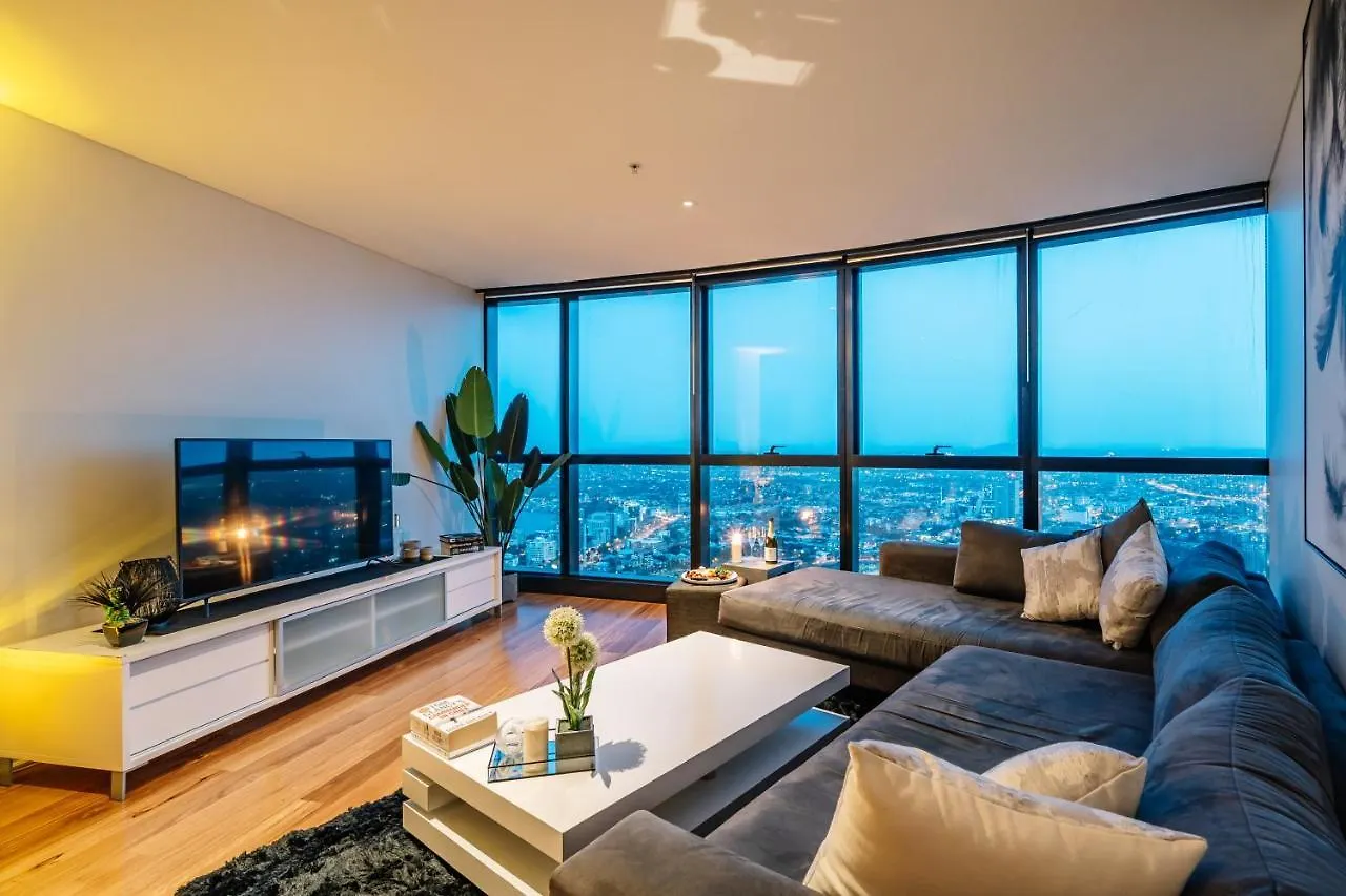 布里斯班 Heavenly Views Above 60F - New Luxury 2Bd/2Bath.酒店 公寓